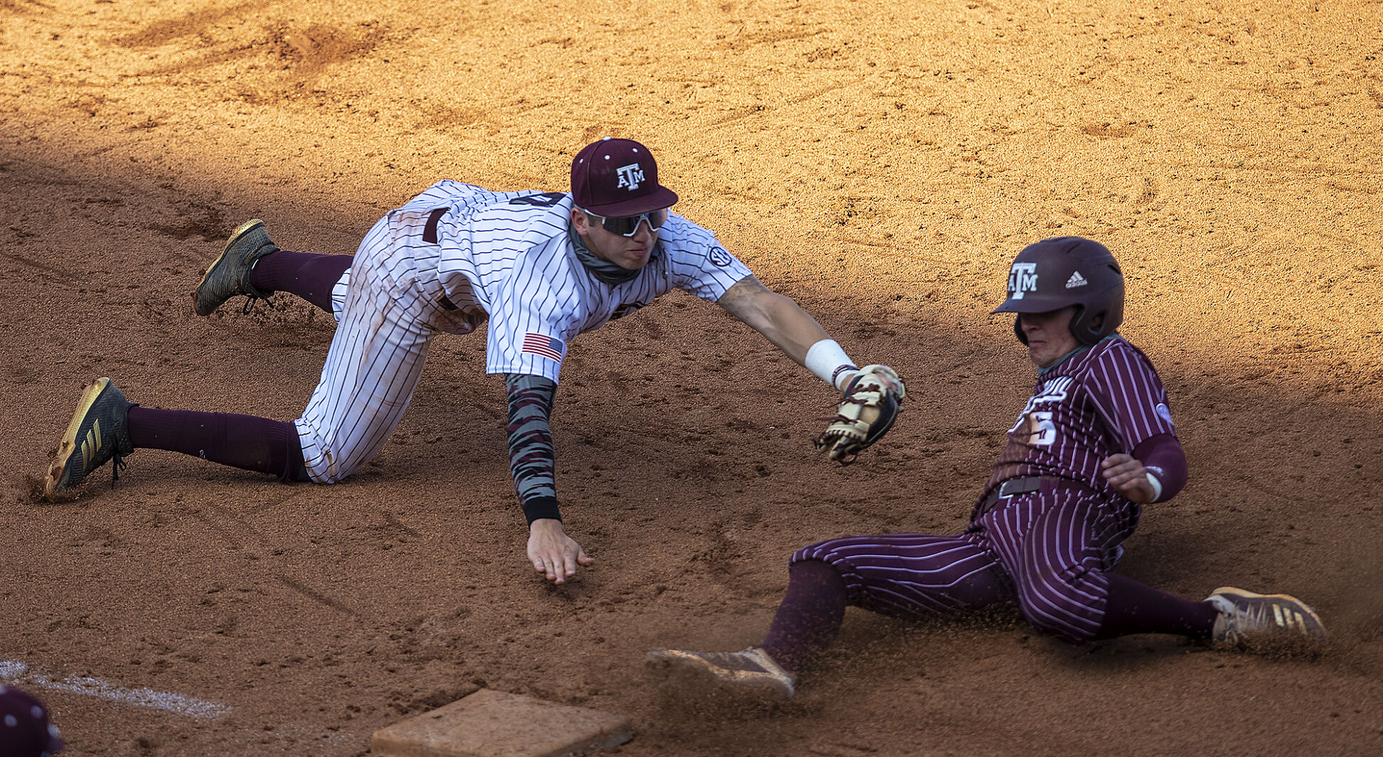 A&M Maroon & White